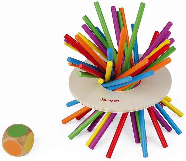Thumbnail 4 de Janod - Jeu d'Adresse Crazy Sticks en Bois – Dès 3 Ans, J02695