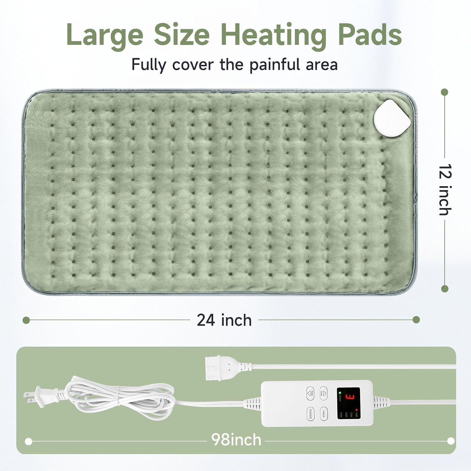 Detalle de Heating pad, 12 x 24 inches