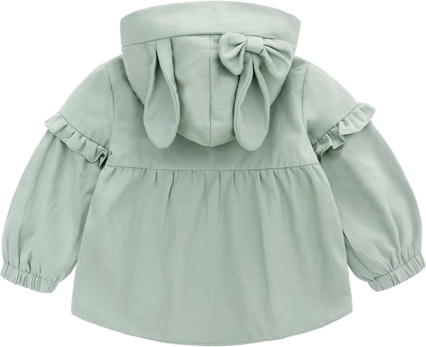 Detalle 2 de famuka Baby Girls Hooded Jacket