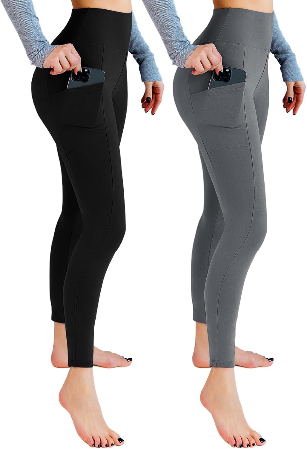 Detalle de Leafige Leafigure Sportleggings 2er Pack