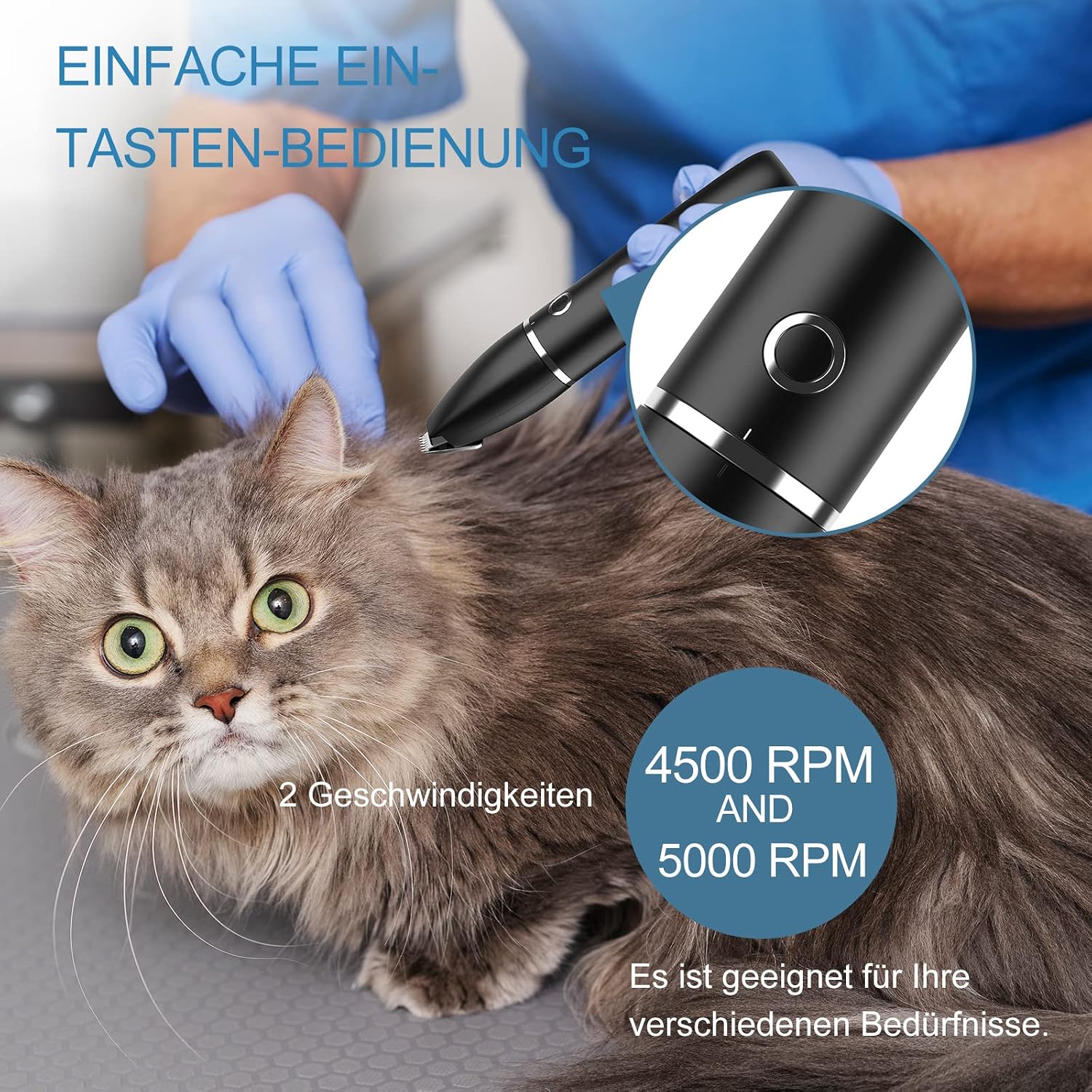 Thumbnail 1 de Ankilo Keramik-Pfotentrimmer für Hunde