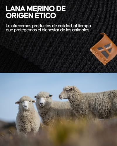 Thumbnail 4 de DANISH ENDURANCE Gorro Beanie Lana Merino 55% 45%