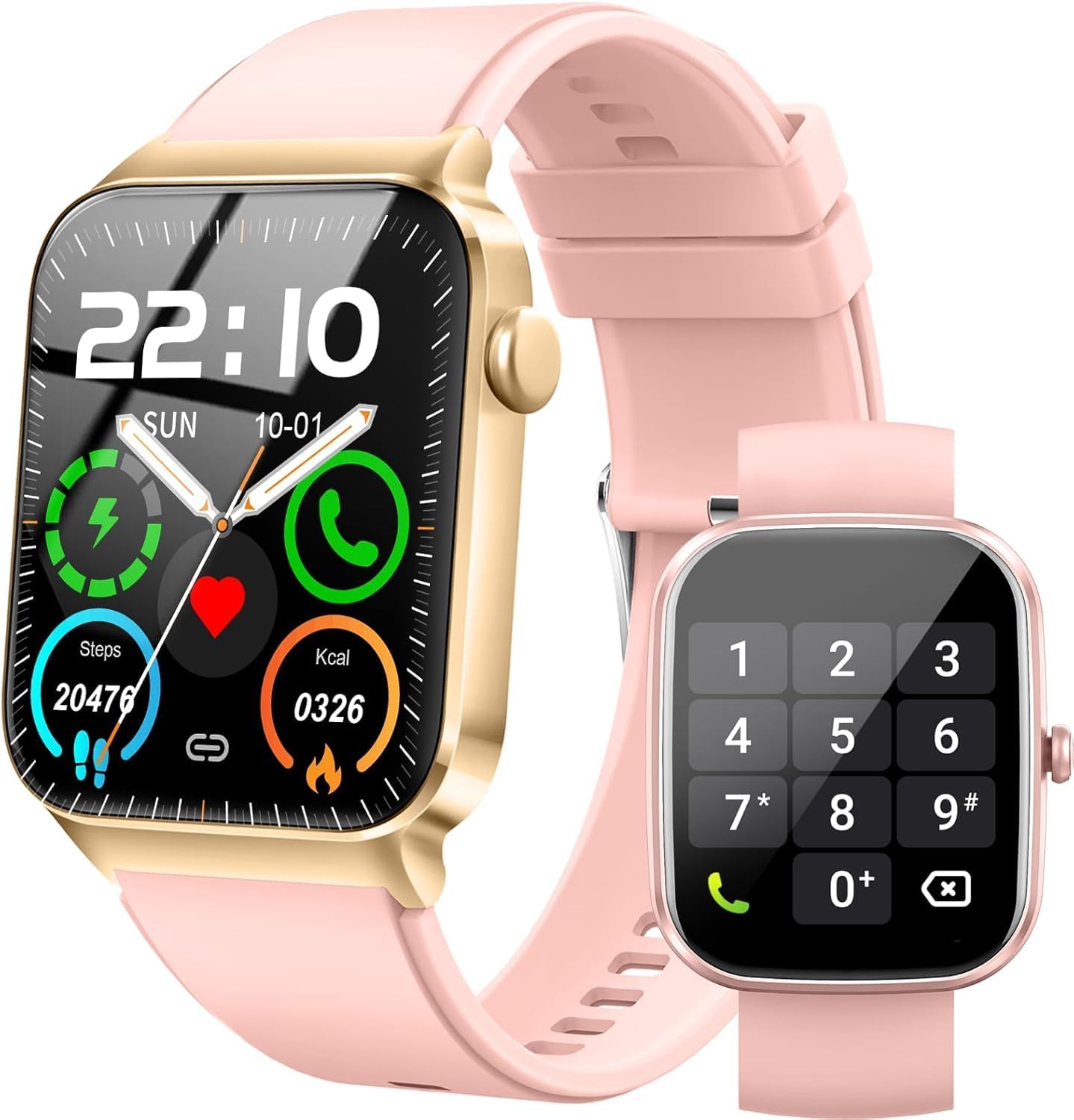 Smart watch with 1.85-inch HD display