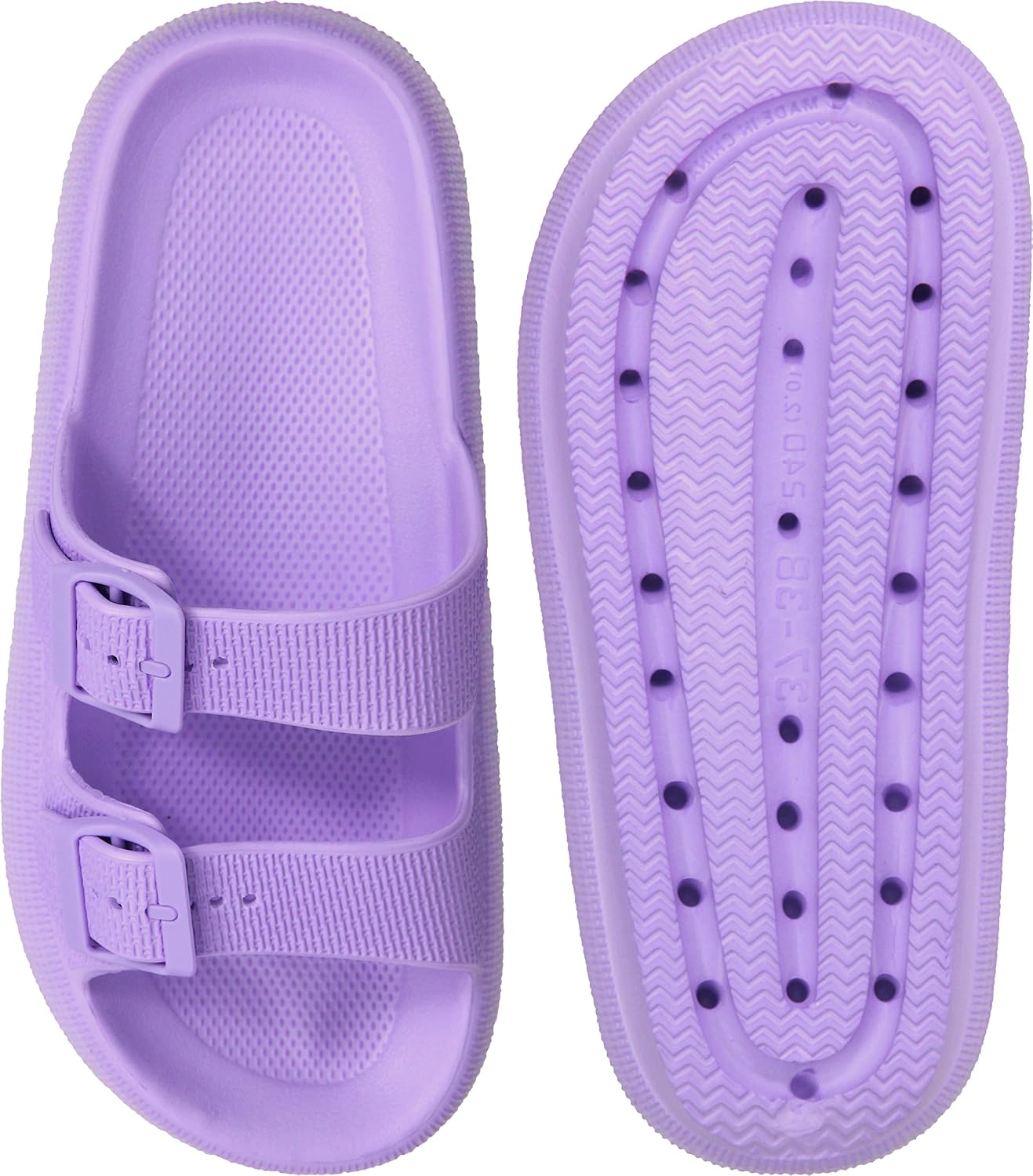 Thumbnail 6 de Weweya Pillow Slippers: EVA Double Buckle Sandals for Everyday Comfort