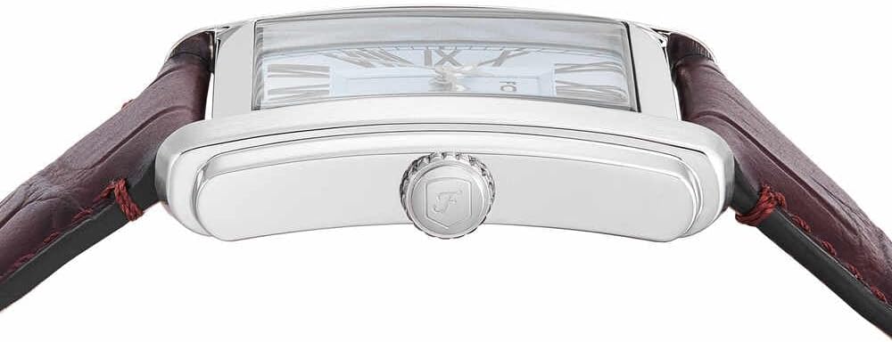 Detalle de FOSSIL Carraway – Montre homme à mouvement quartz, bracelet cuir ou acier argenté