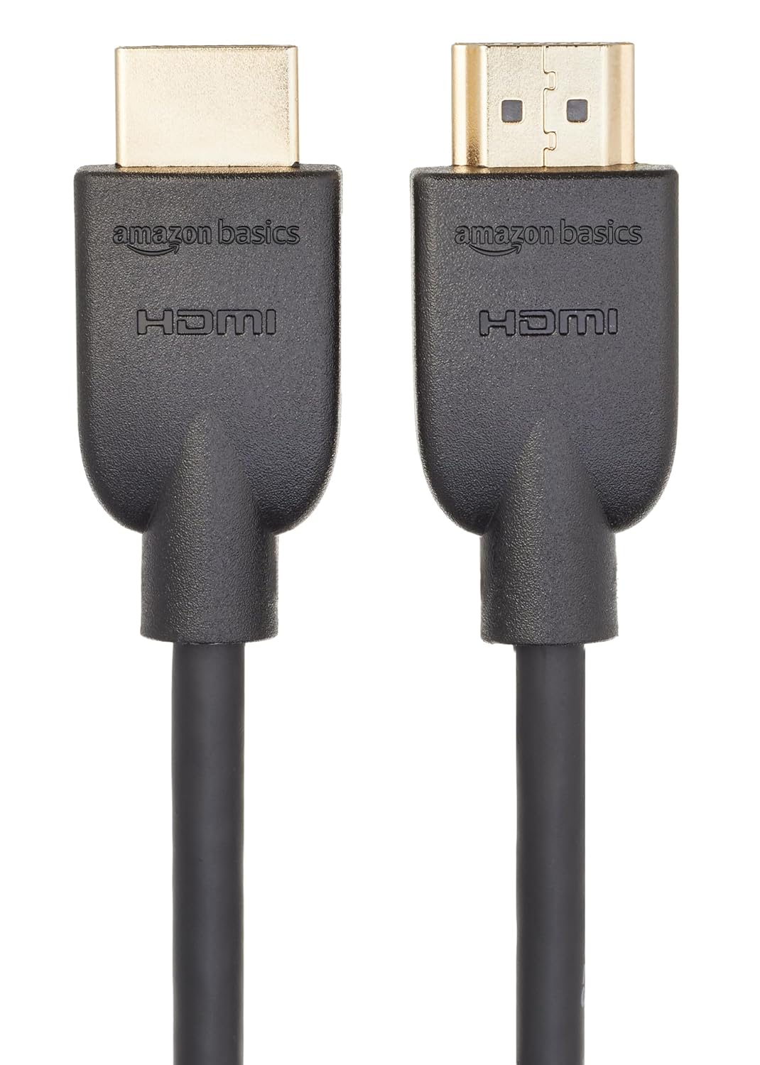 Detalle de Amazon Basics Confezione da 3 cavi HDMI 4K da 1.8 m – 18 Gbps, Ethernet, 4K@60 Hz, nero