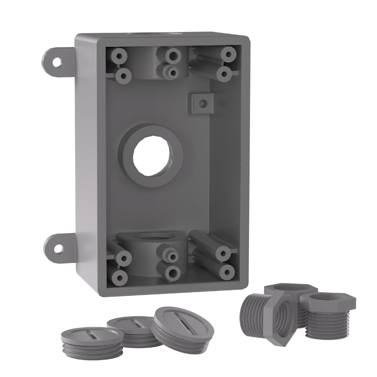 Detalle de JC-LGL dc6d323f-39a2-49c1-8b98-da547eb9146a 1-Gang Weatherproof Outlet Box