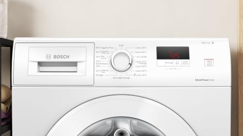 Detalle de Bosch WGE02406FR Série 2 : Lave-linge frontal pose-libre, SpeedPerfect et ActiveWater