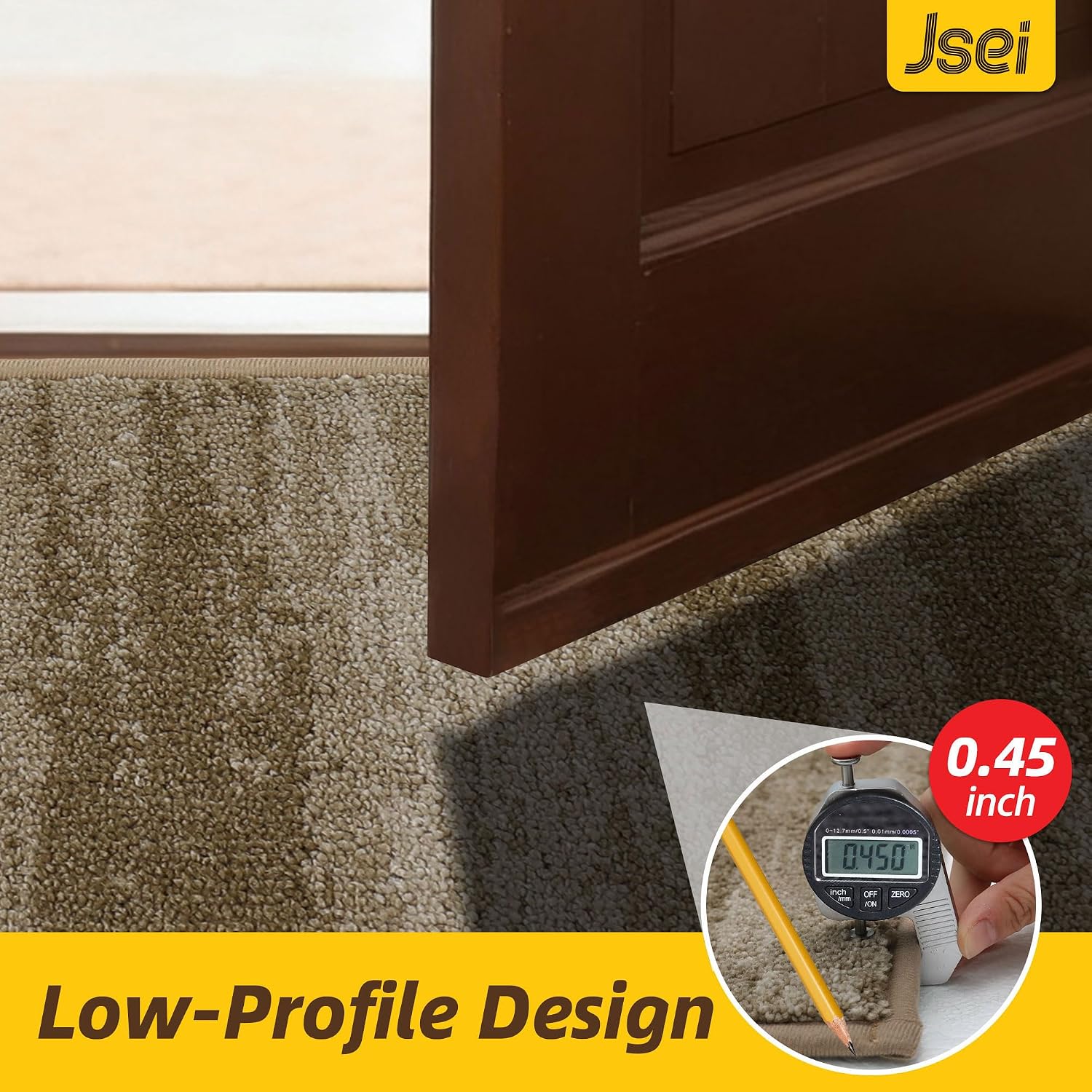 Thumbnail 6 de JSEI Tapis Anti-Salissures 60x90 Beige