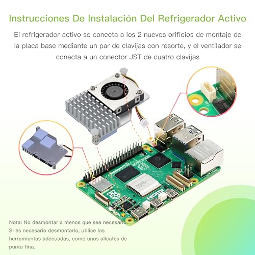 Thumbnail 8 de iRasptek Raspberry Pi 5 4GB Starter Kit con OS Bookworm 64GB