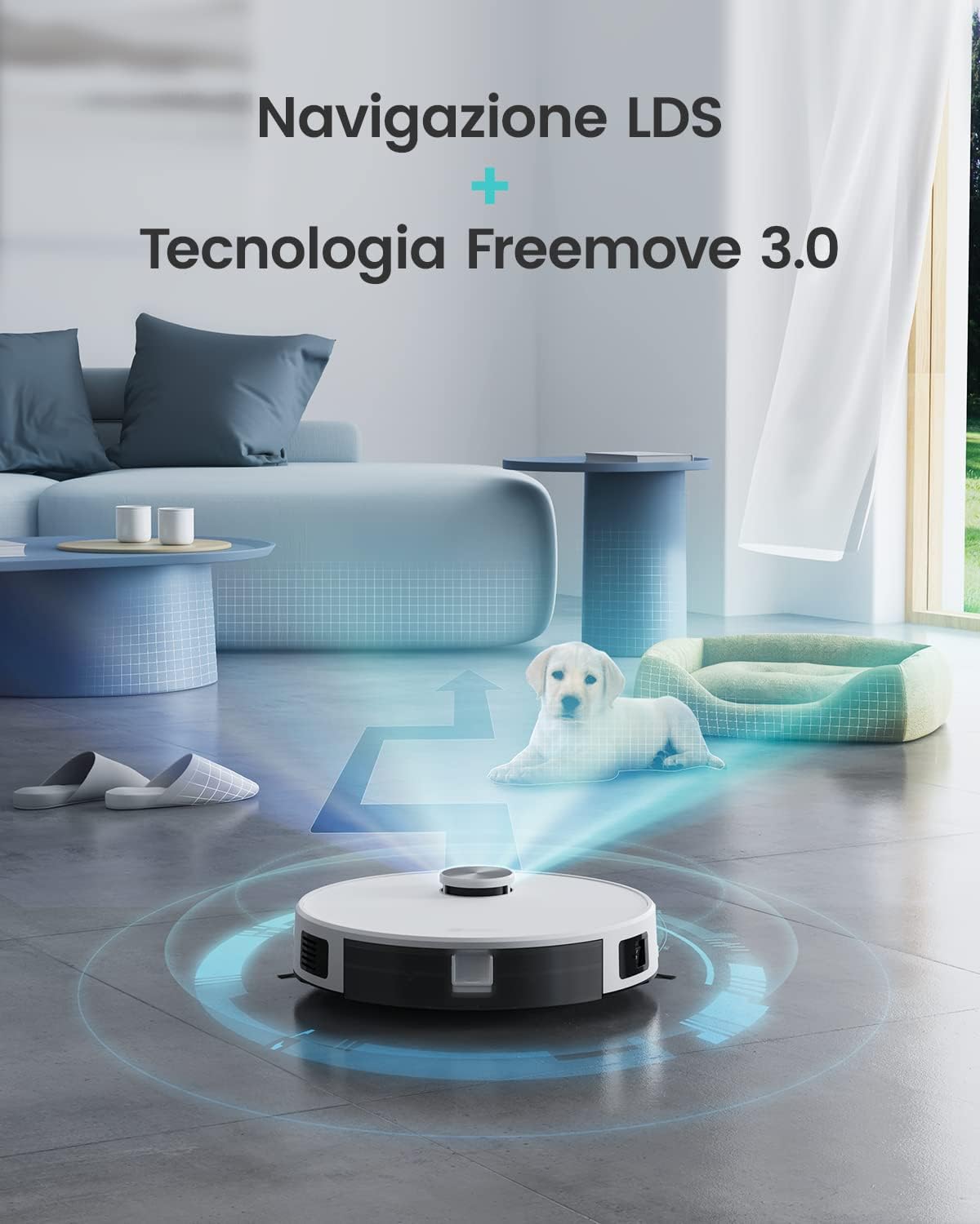 Thumbnail 3 de LEFANT M1 Gen1 robot aspirapolvere lavapavimenti 4000Pa 🧹