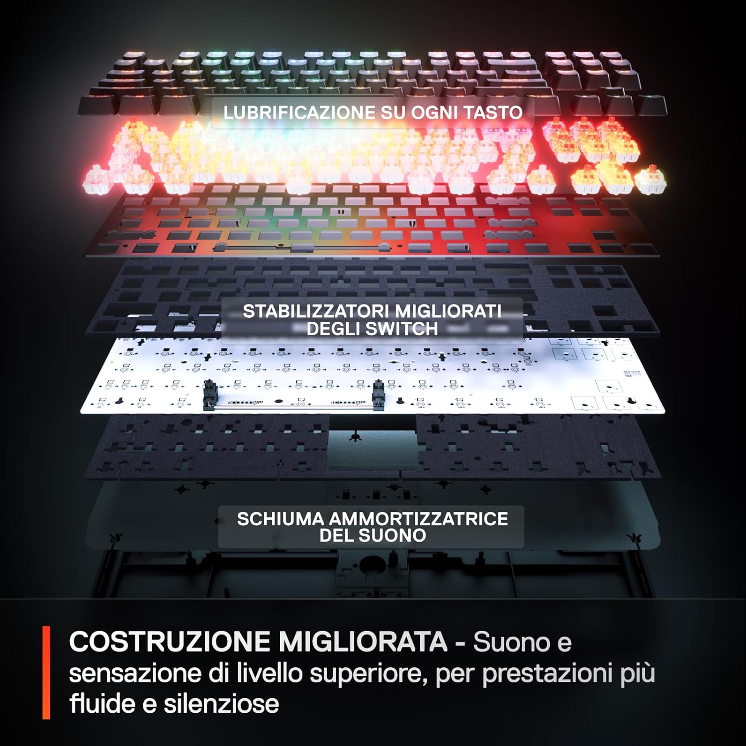 Thumbnail 5 de SteelSeries Apex Pro Mini Gen 3 tastiera ⌨