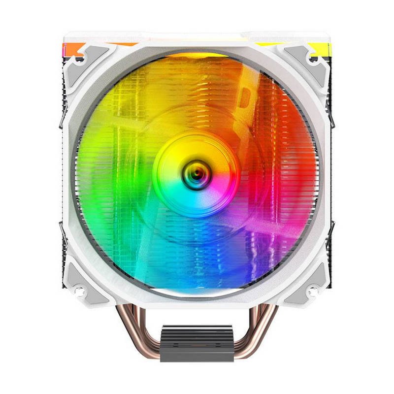 Detalle de Nfortec Centaurus X 4Pipes ARGB Ventilador CPU 120mm Blanco