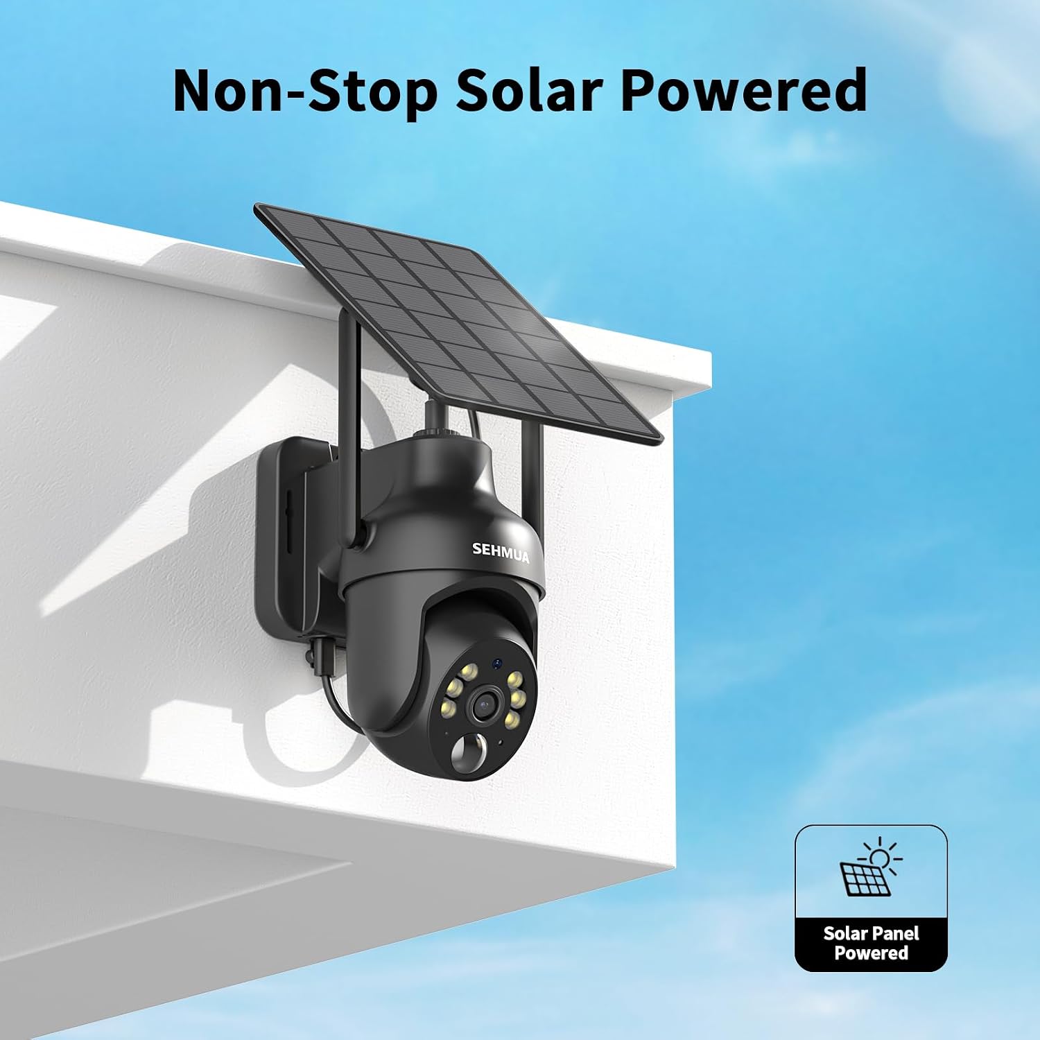 Thumbnail 1 de SEHMUA Solar Security Cameras 2K