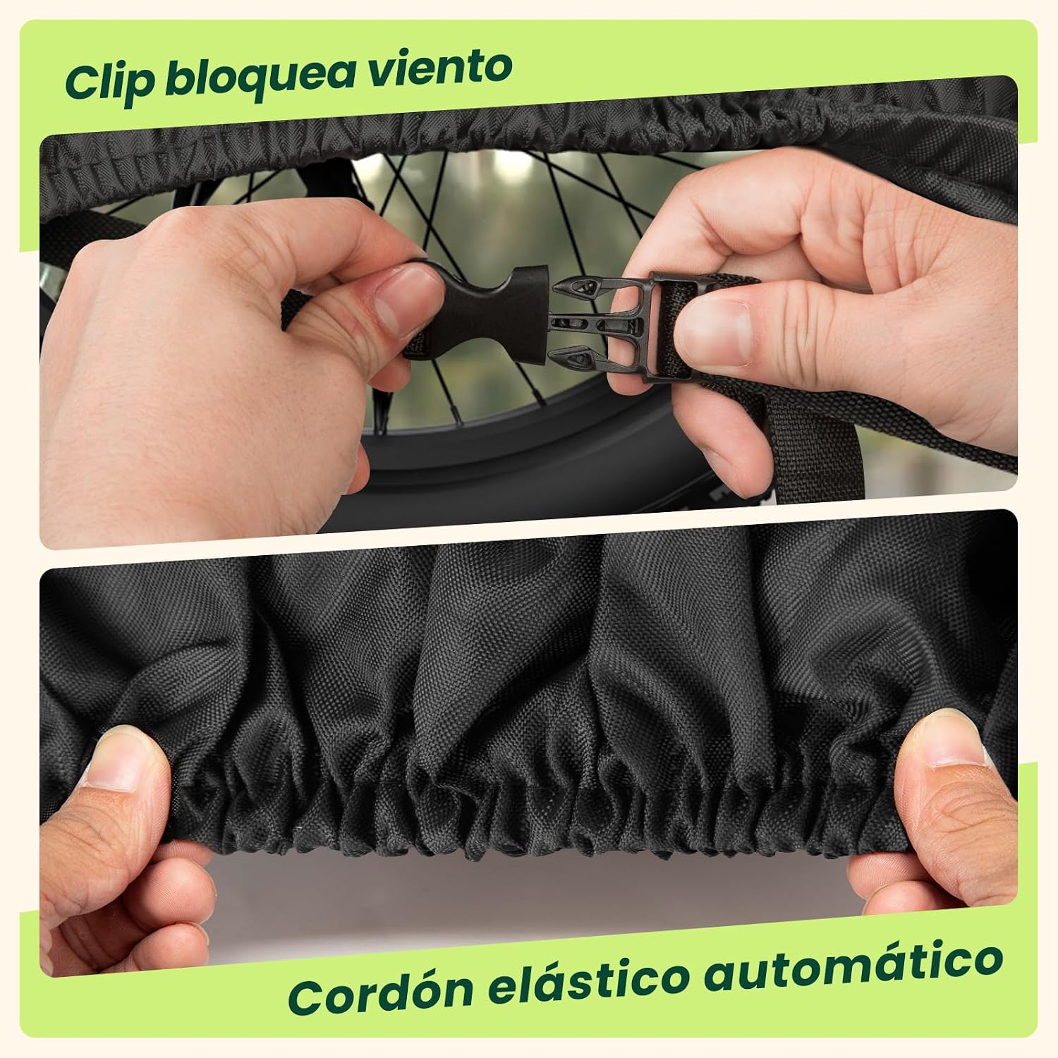 Detalle de IPSXP Funda Bicicleta Exterior 200x110x112 cm