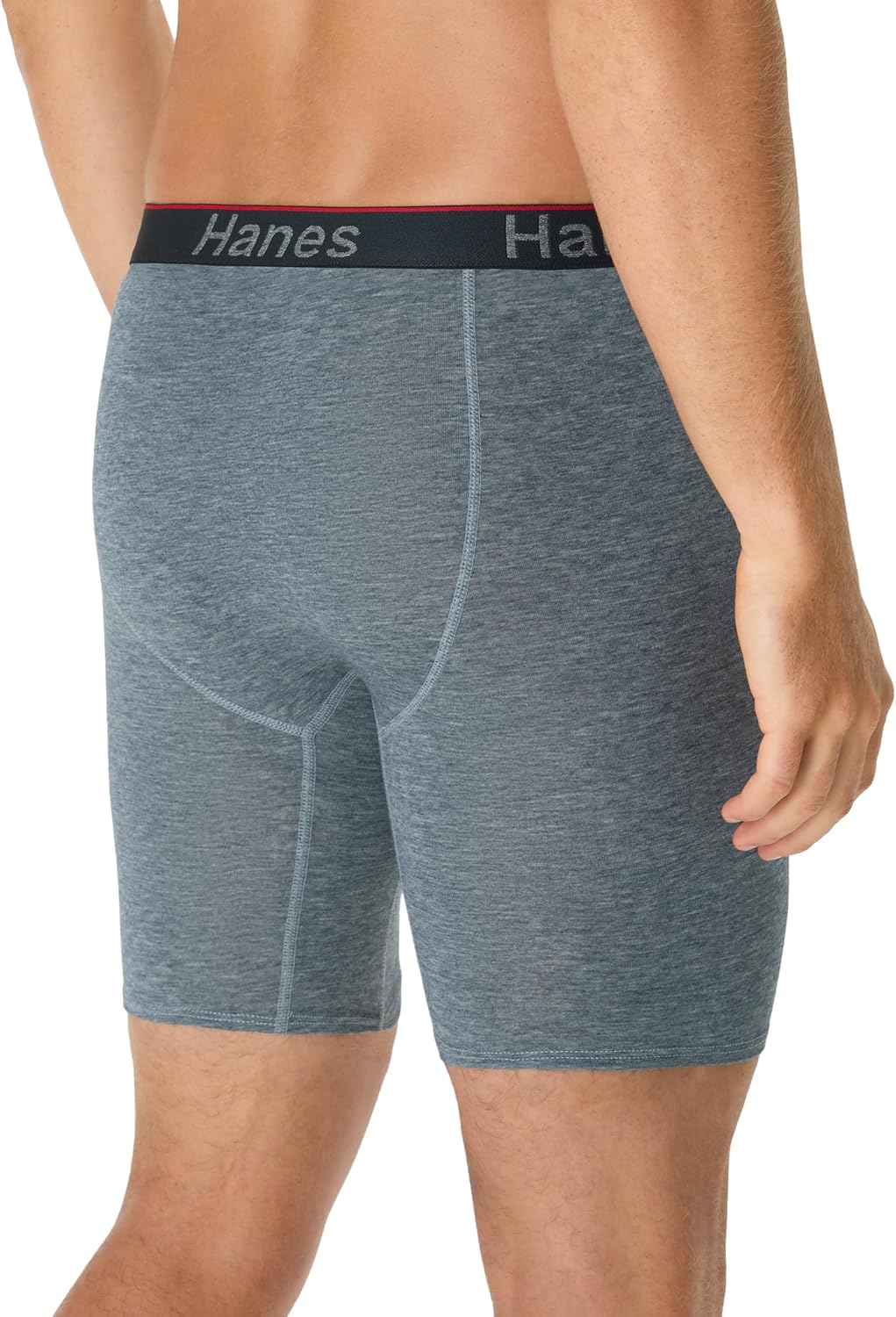 Thumbnail 2 de Hanes CFFST3 Men's Boxer Briefs, 3-Pack, 8-Inch Inseam