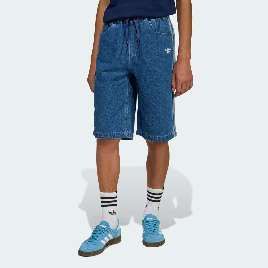Thumbnail 2 de Pantalón corto vaquero Adidas – azul