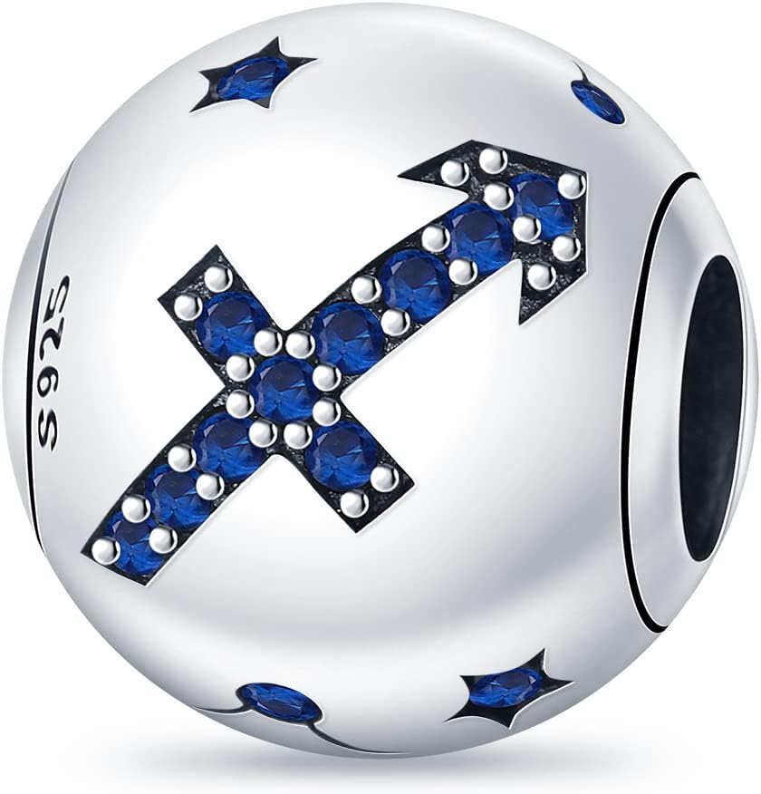 Thumbnail 3 de TINSLO ciondolo “12 costellazioni” in argento sterling 925 con cubic zirconia, compatibile Pandora e bracciali/collane europei