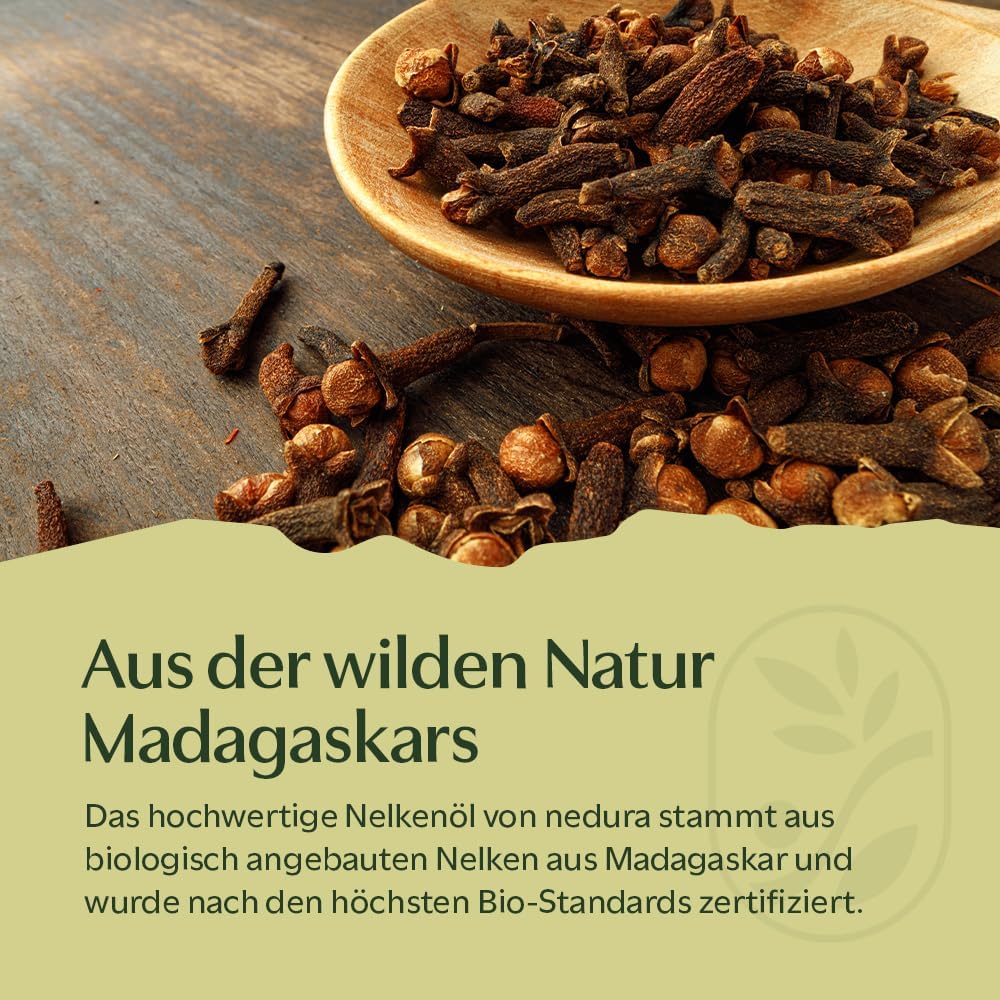 Thumbnail 6 de nedura® BIO Nelkenöl 30 ml (100% naturreines Nelkenöl, zum Einnehmen)