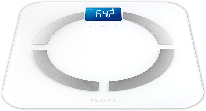 Detalle de Medisana BS 430 Connect: Báscula Analítica Inteligente 📊