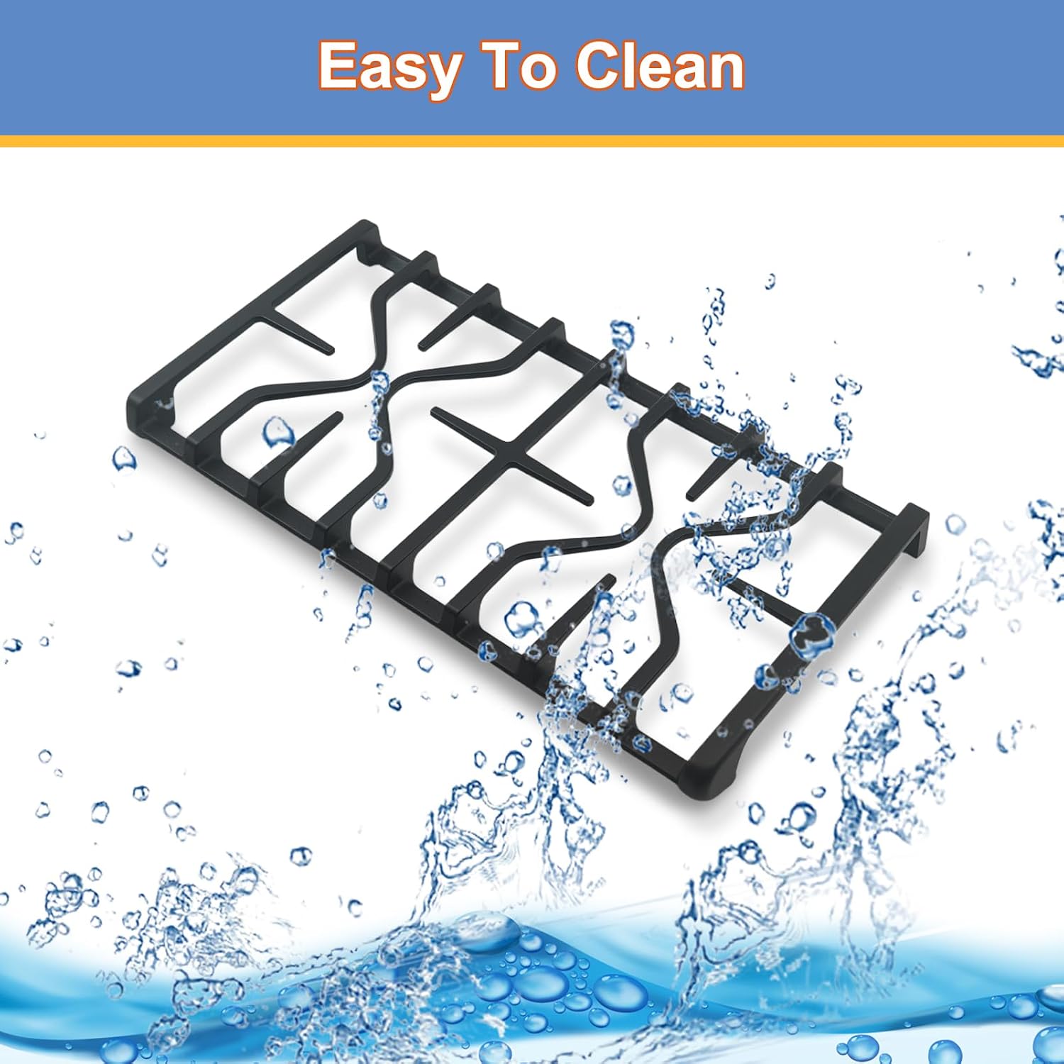 Detalle 2 de Cast Iron Replacement Gas Range Grate, 19 9/16 in.