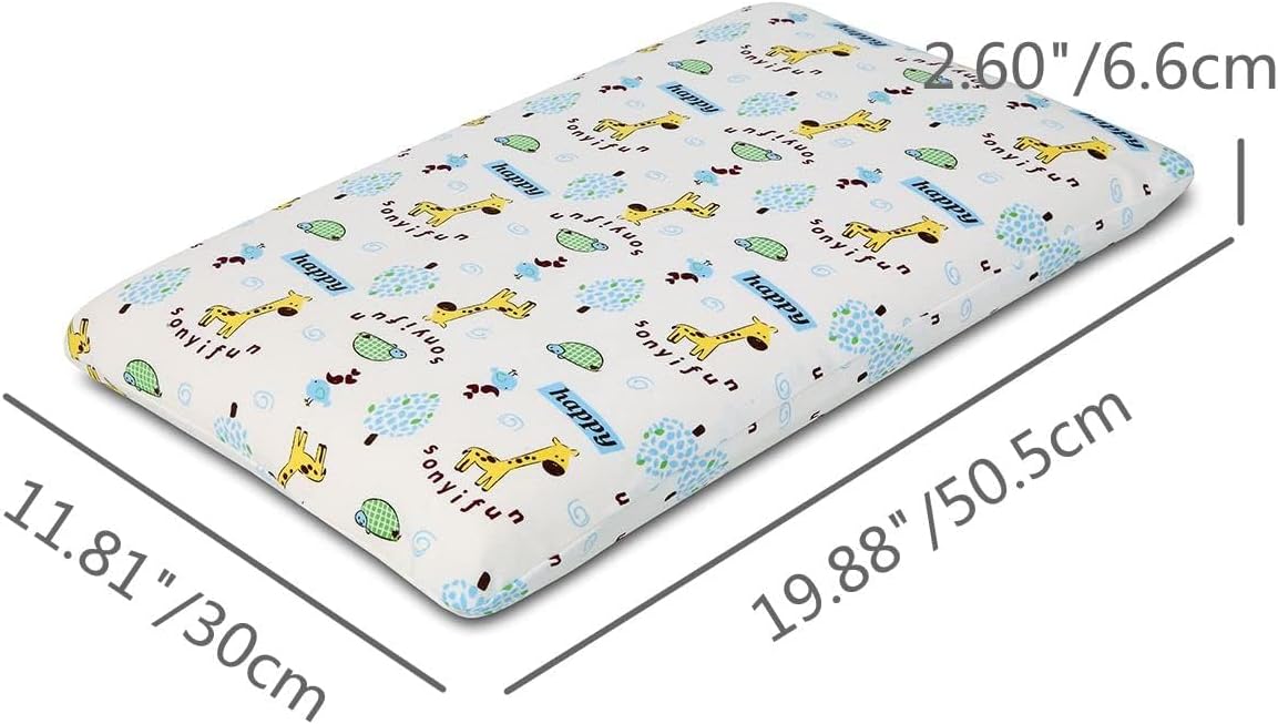 Detalle de SIKAINI Kids Memory Foam Pillow 30x50cm for Children