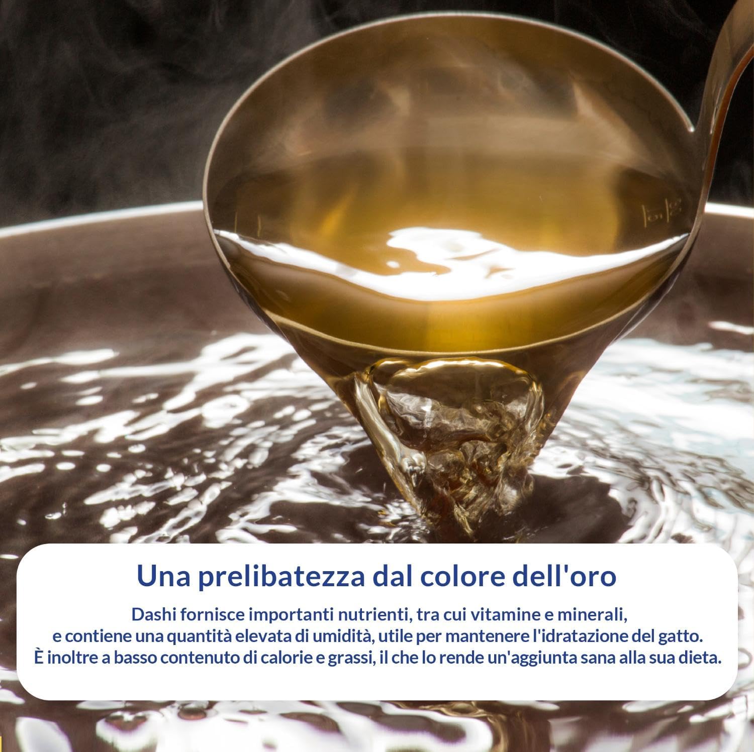 Detalle de INABA Dashi Delights Delicate Flakes: Fiocchi in Brodo per Gatti, 3 Ricette – 12 Bustine da 40 g