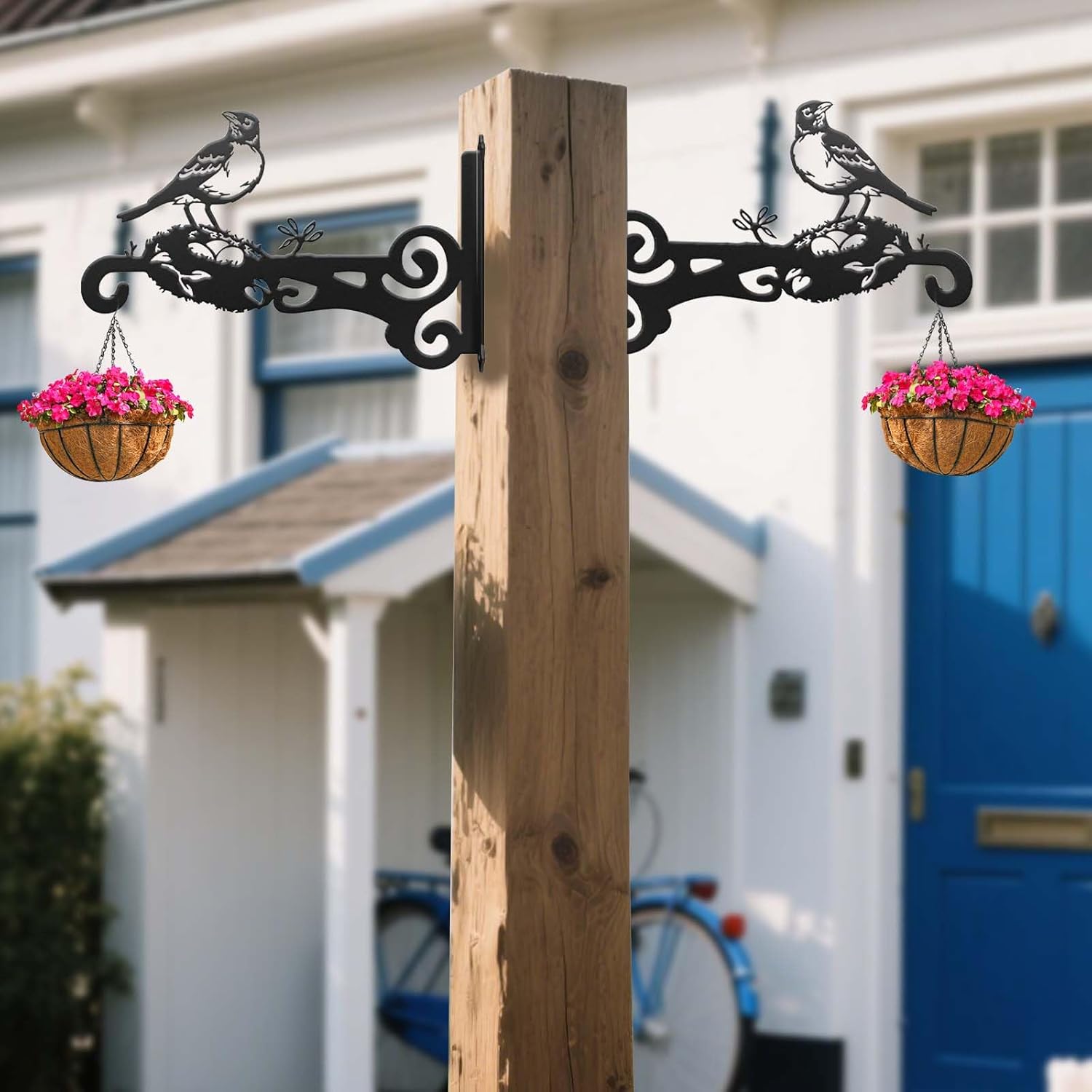 Thumbnail 4 de Metal plant hanger hooks, 30 lb capacity