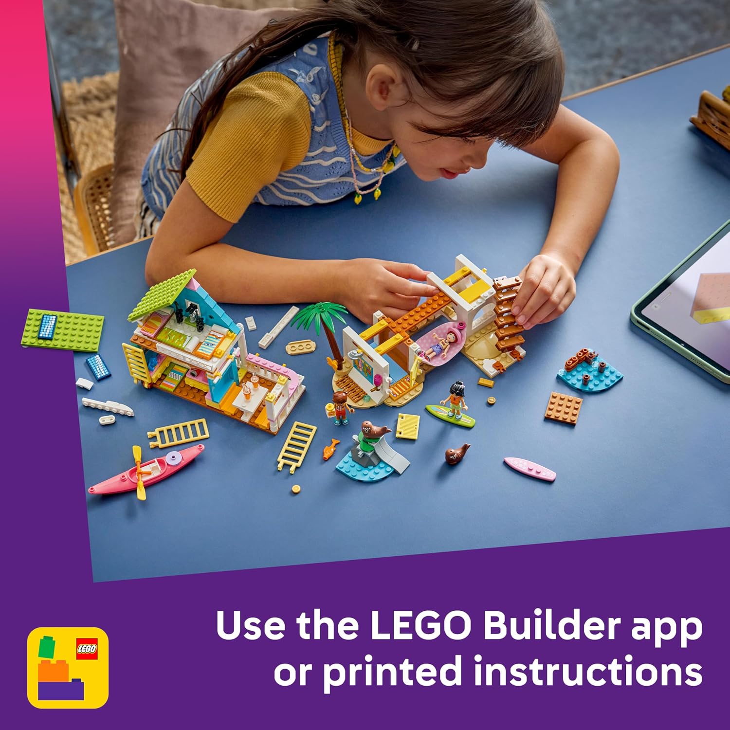 Thumbnail 5 de LEGO Friends 42699 Beach House with Seals Building Set, 400 Pieces