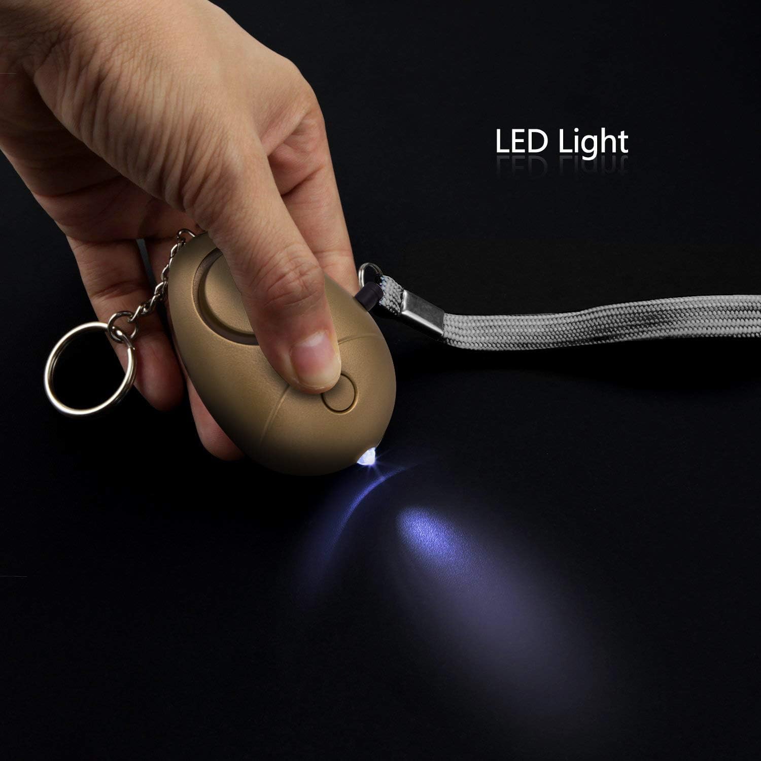 Thumbnail 6 de KOSIN XCT-014 Personal Safety Alarm 6-Pack with 140 dB Siren and LED Light
