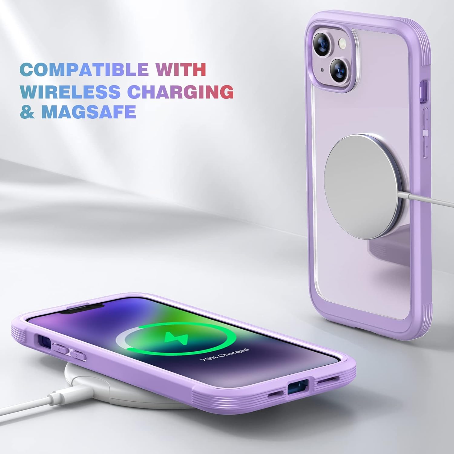 Thumbnail 3 de Diaclara iPhone 14 6.1-inch Full-Body Case with Screen Protector