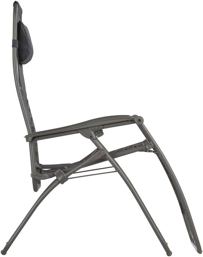 Detalle 2 de Lafuma Mobilier LFM2045 Relax RSXA – składany leżak ogrodowy ze stali HLE