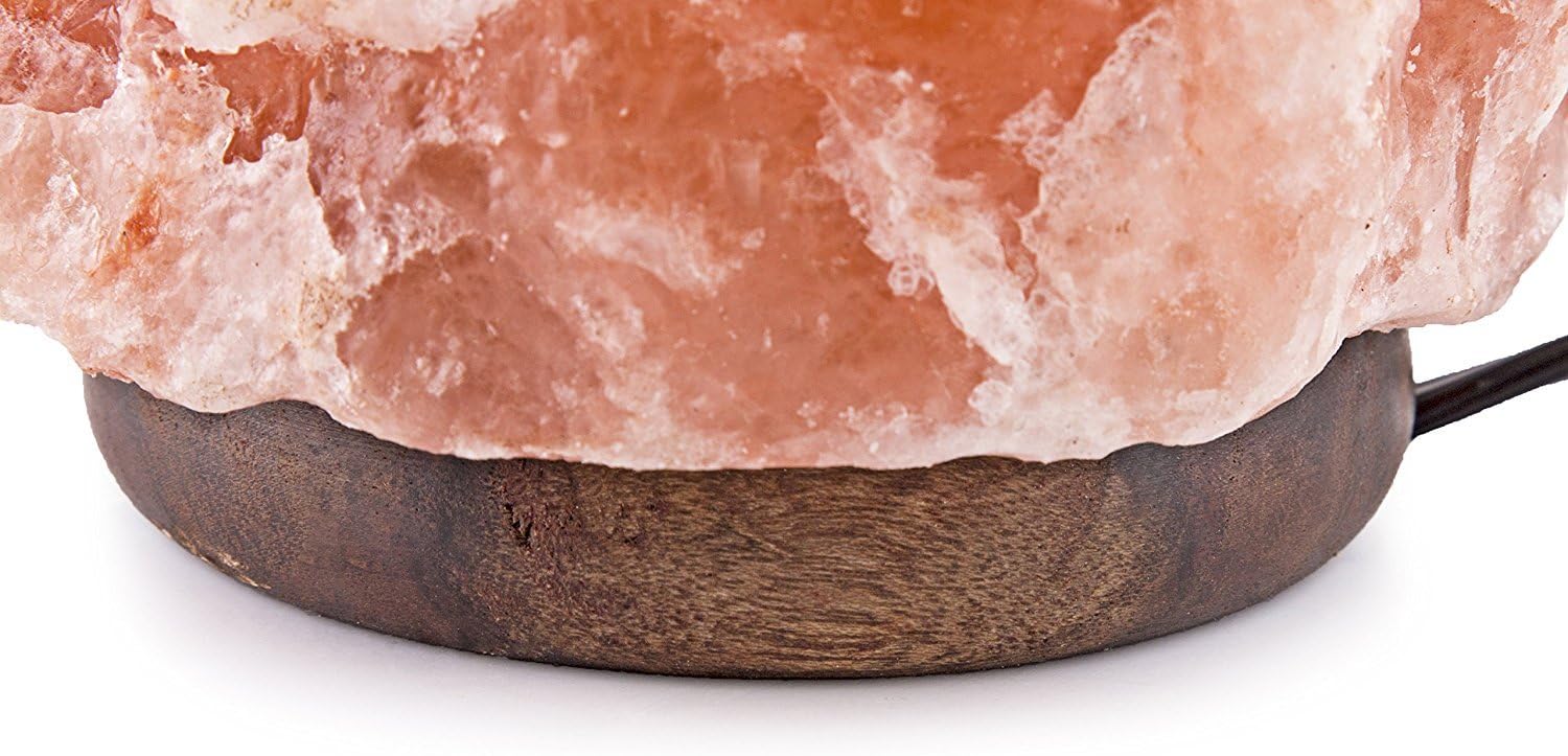 Detalle de Needs&Gifts 2-3 kg Himalayan Crystal Salt Lamp — Natural Rock Salt Lamp with UK Plug