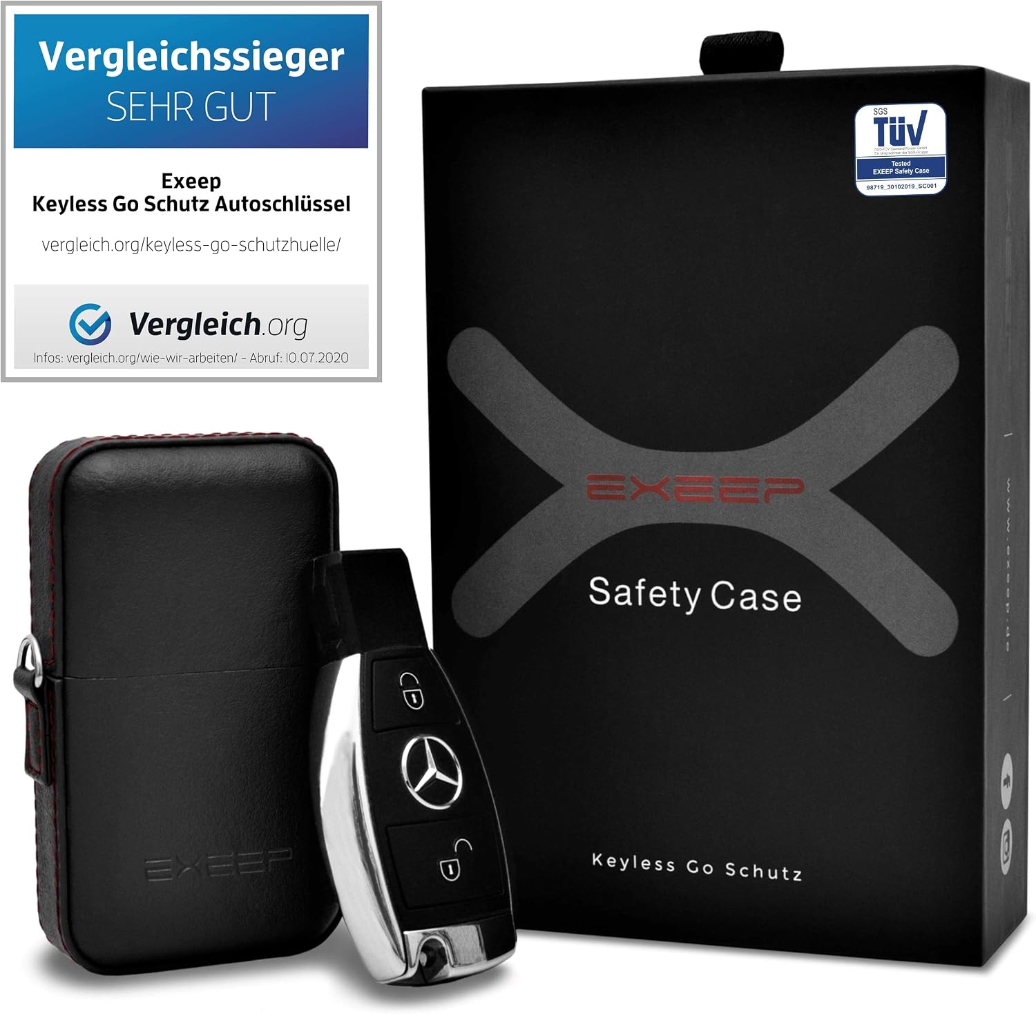 Detalle de Keyless Go Schutz Etui EXEEP 80x40x17 mm