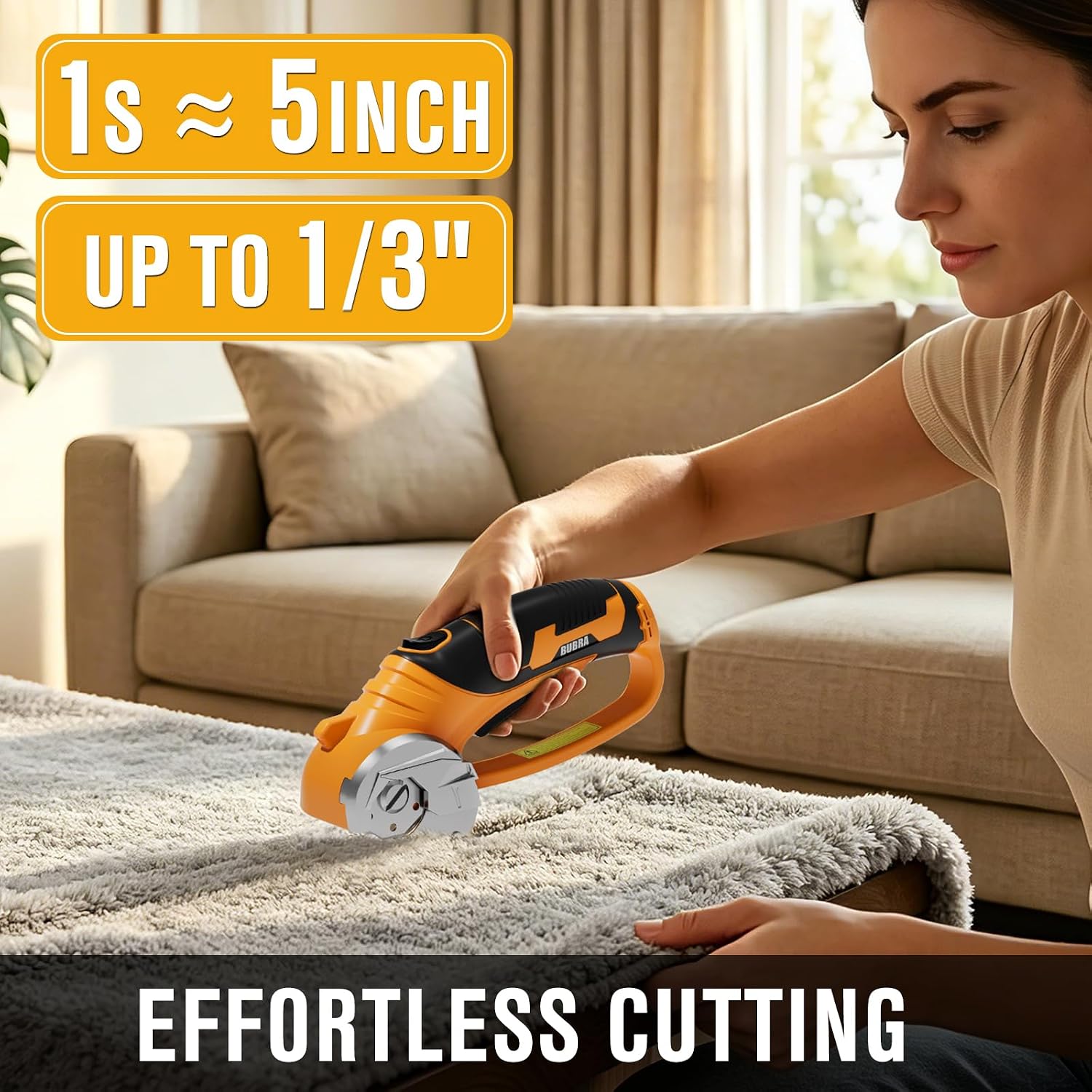 Detalle de Cordless Electric Scissors with 1/3-Inch Cutting Capacity
