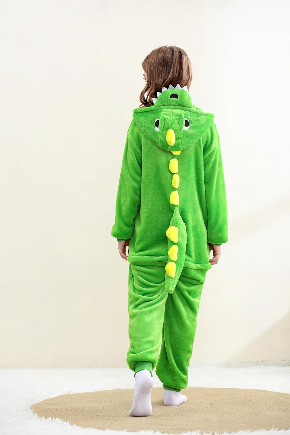 Detalle de Todler Ctpy Unisex Animal Onesie Pajamas – Flannel Sleepwear for Kids