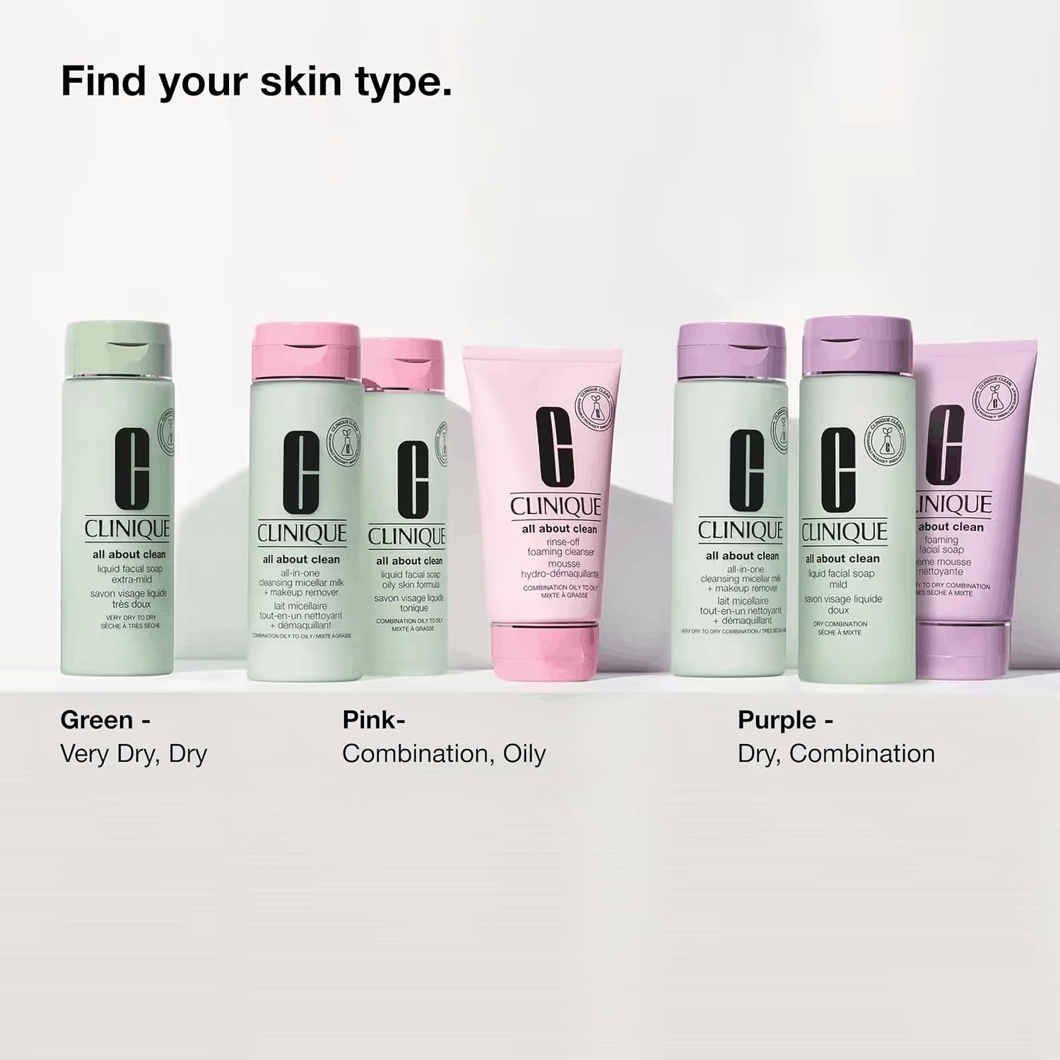 Detalle 2 de Clinique All About Clean 6MLN010000 Liquid Facial Soap Mild for Dry Combination Skin