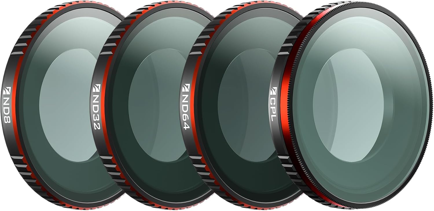 Thumbnail 6 de Freewell Bright Day Filter Kit for Insta360 GO Ultra: ND8/PL, ND16/PL, ND32/PL & ND64/PL