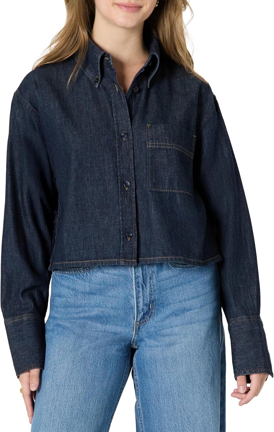Detalle de Amazon Essentials Jeanshemd 51,4 cm