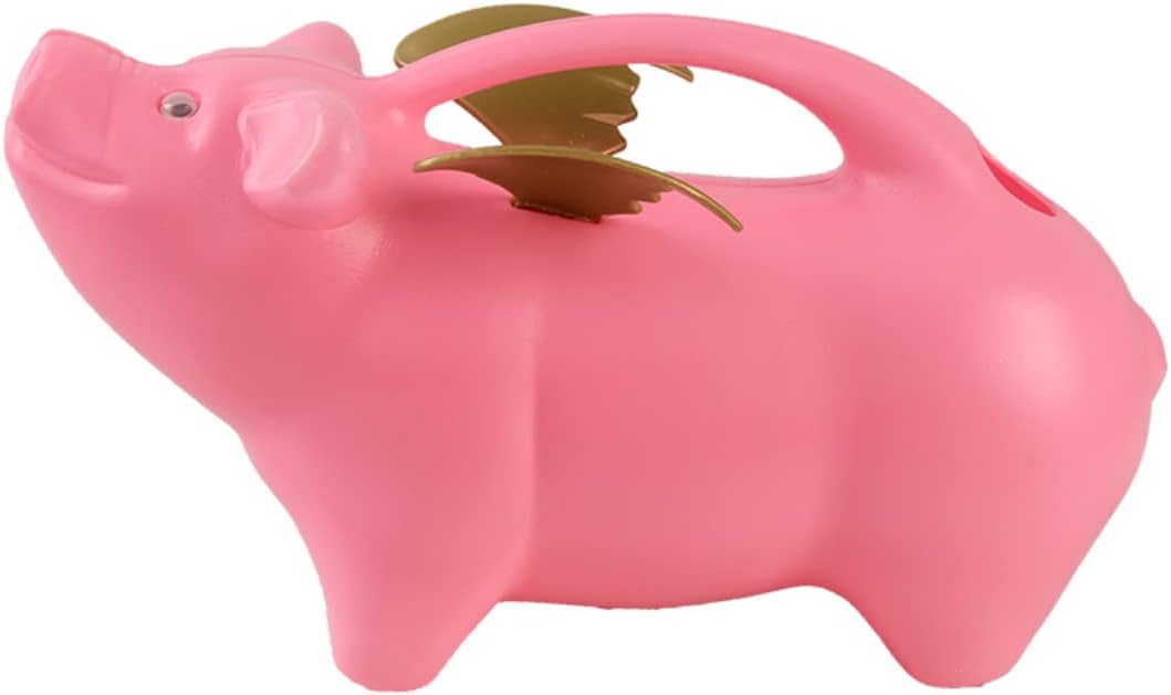 Thumbnail 2 de Esschert Flying Pig watering can (30 x 14 x 17 cm) – a fun gift watering pail
