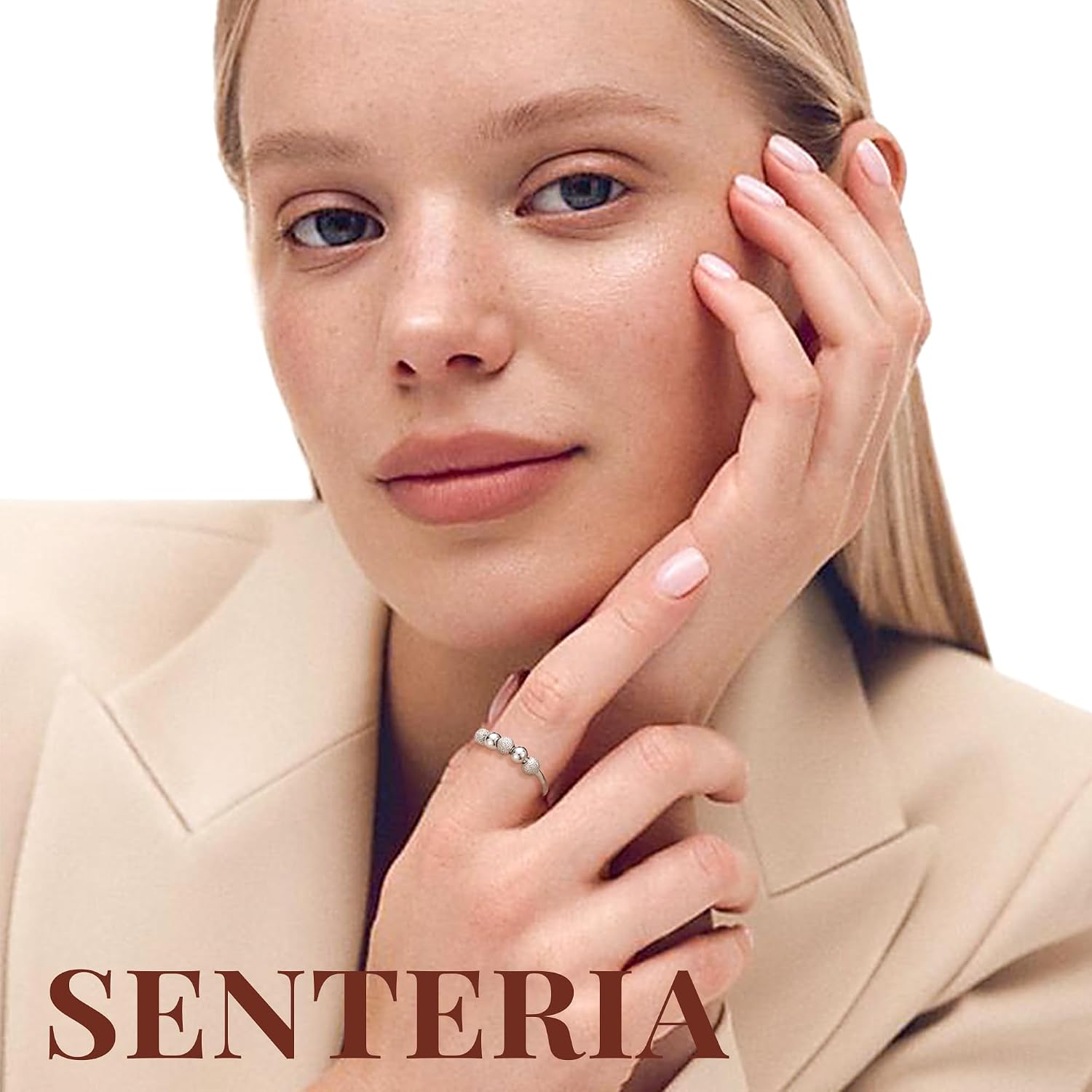 Detalle 2 de Senteria Angst-Ringe Ring aus 925 Silber