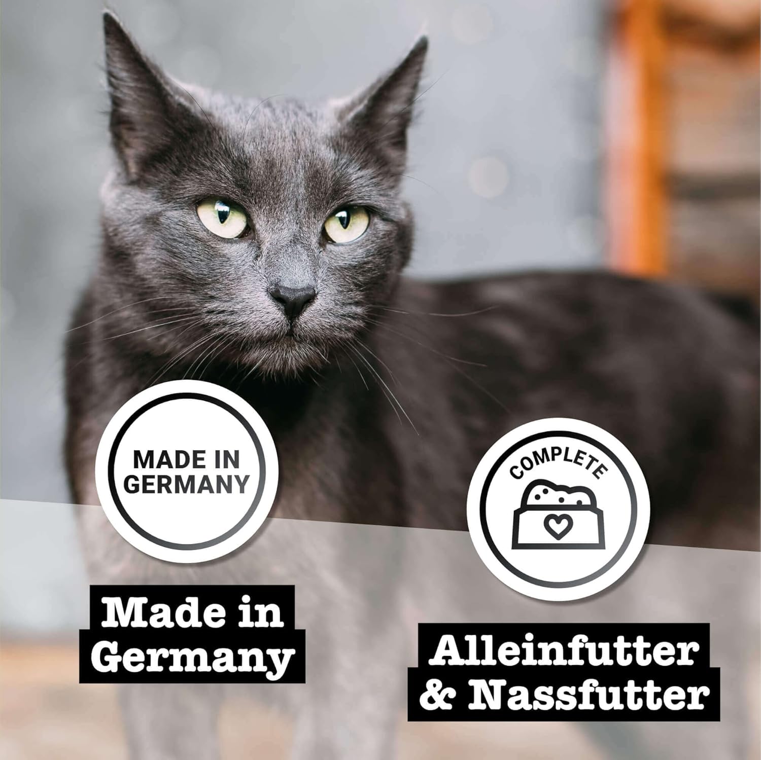 Detalle 2 de catz finefood Purrrr Huhn Monoprotein Katzenfutter nass N° 103 – 6 x 400 g