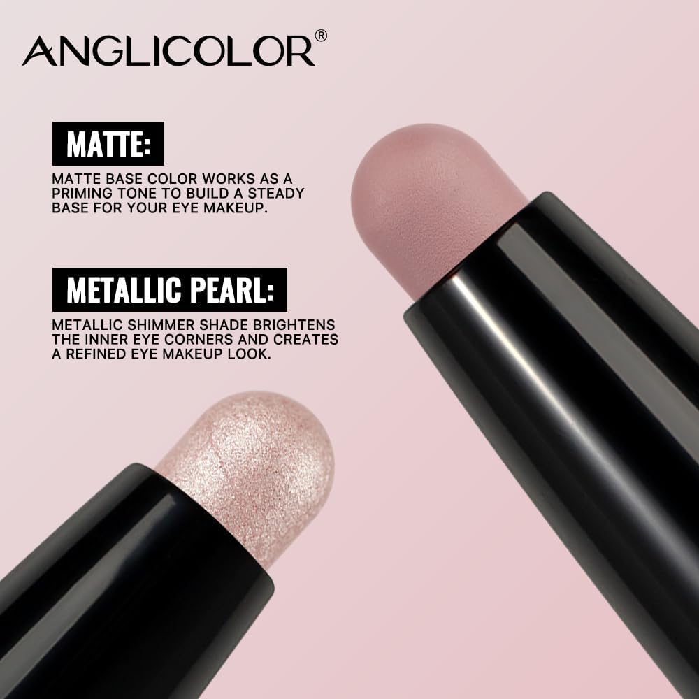 Detalle de Anglicolor Ombretto Stick 2 in 1: definizione rapida, pigmentazione alta e tenuta waterproof