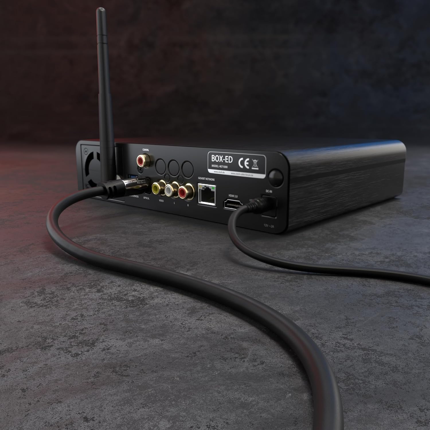 Detalle 2 de CableDirect TOSLINK optical audio cable (3m) for soundbars and S/PDIF setups