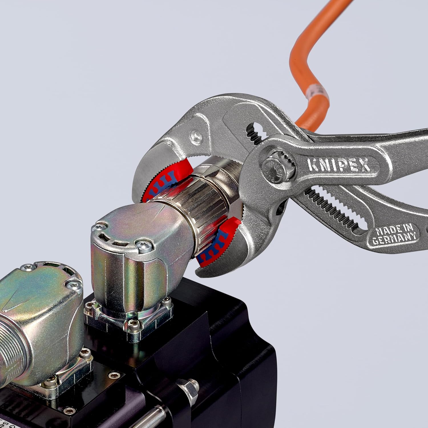 Thumbnail 2 de KNIPEX 8113-250 パイププライヤー、交換式樹脂製あご・10～75 mm対応・25段階調整