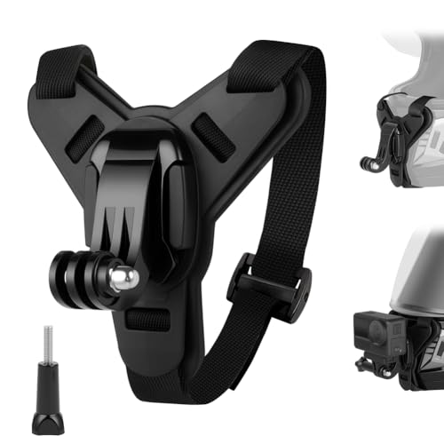 Detalle de Adiwo Fascia da Testa per Action Cam – Supporto imbracatura stabile e versatile
