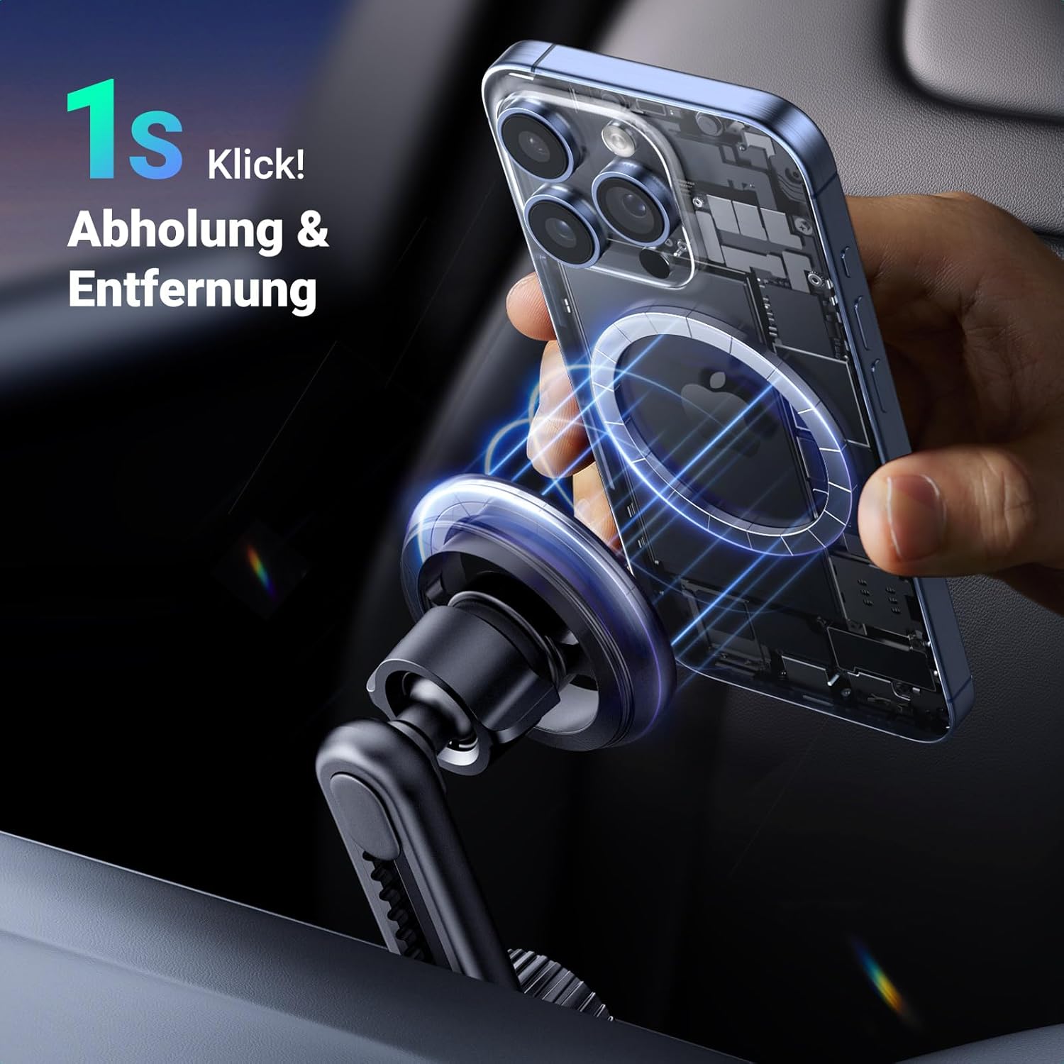 Thumbnail 2 de UGREEN MagSafe Autohalterung Auto Lüftung