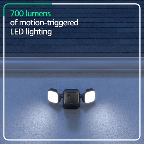 Thumbnail 4 de Blink Outdoor 4 Floodlight Camera: Wireless Security with 700 Lumens and 2-Year Battery Life