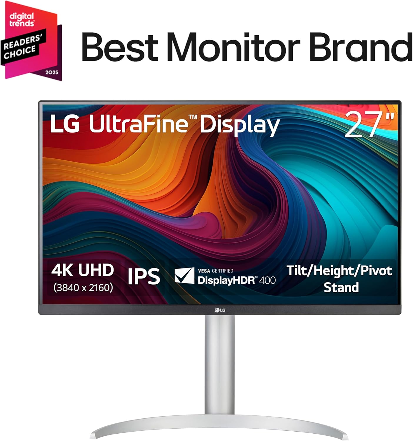 Detalle 2 de LG 27UP650K-W 27-inch Ultrafine 4K