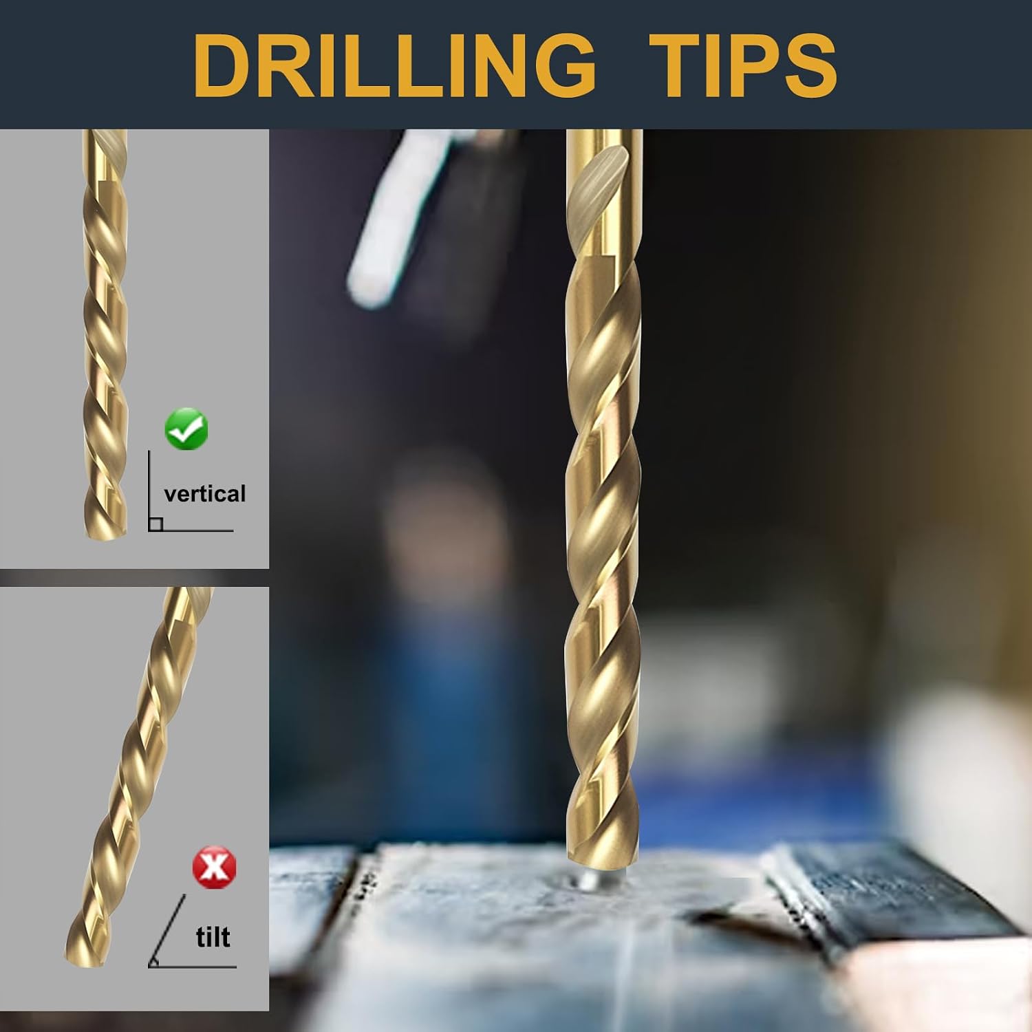 Thumbnail 4 de BeHappy Cobalt Drill Bit Set 3/16″
